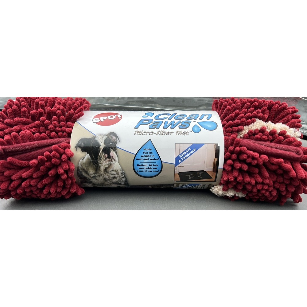 Pet Microfiber Runner Rug Mat Spot Ethical Dog Clean Paws 31x20 Inch